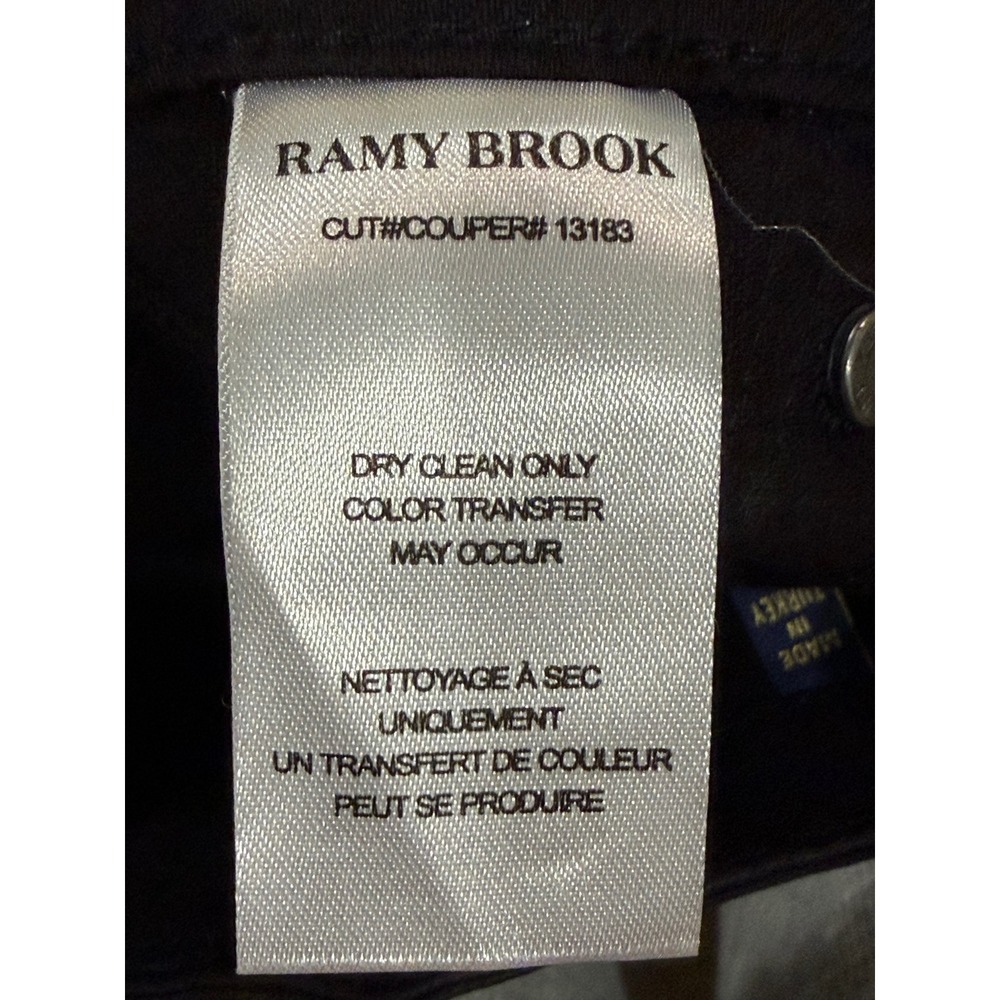 NWT $275 RAMY Brook Helena High-Rise Flare Coated Japanese Denim Sailor Jean  26 - Picture 14 of 15